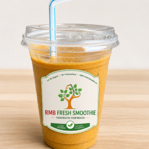 Mango papaya smoothie